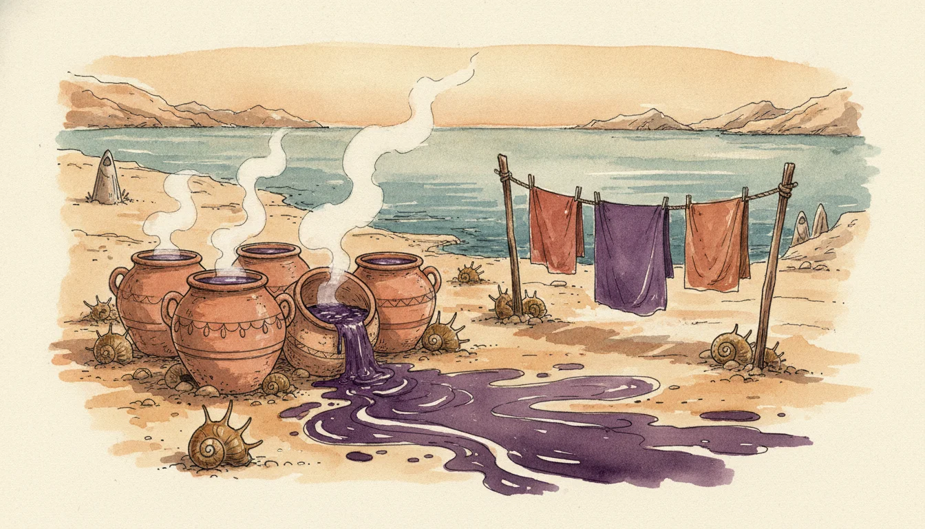 Why Kings Wear Purple: The Color You Cannot Make by Saving the Day