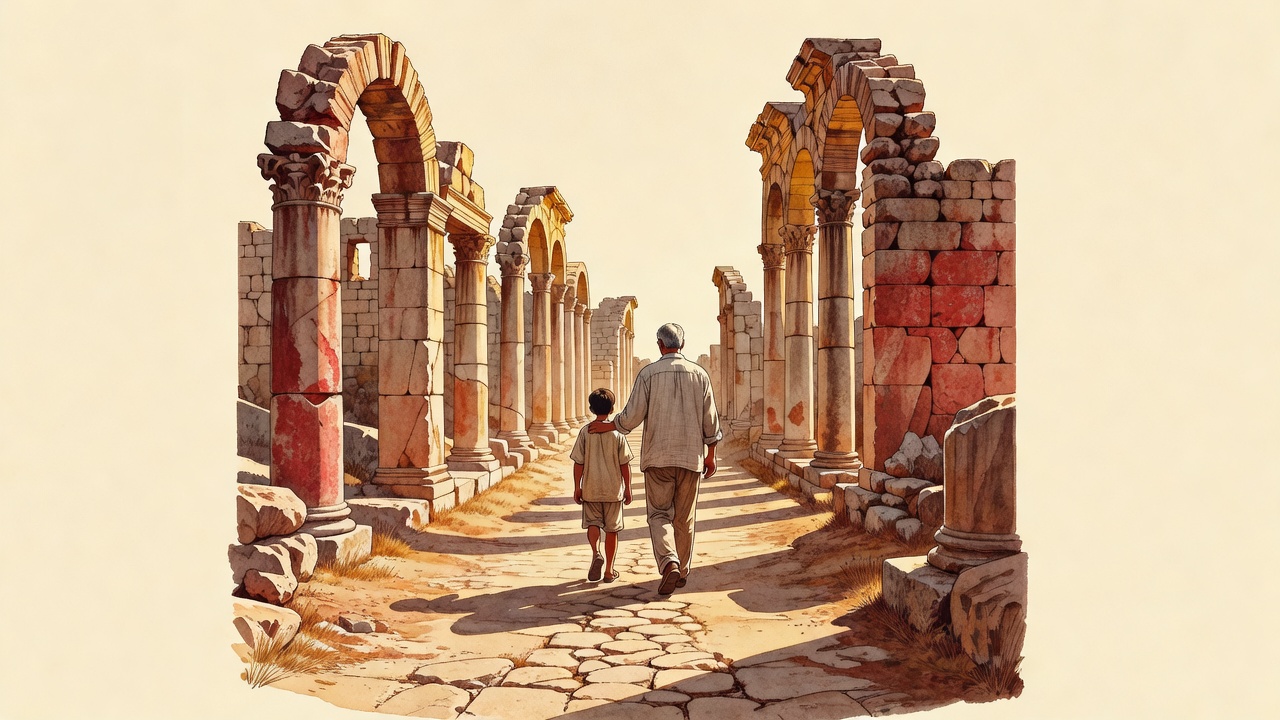 Among Ancient Ruins: A Father-Son Maker Journey